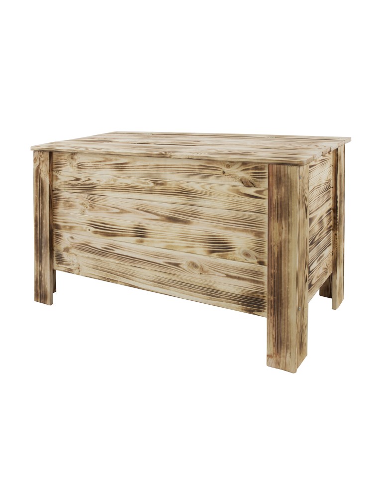 Regały - Skrzynia sosnowa z wiekiem kufer B13L 52x80x40 Opalana - product b2b.wamar.biz 6