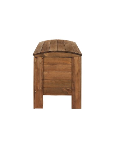 Regały - Skrzynia sosnowa z wiekiem kufer B16L 52x77x40 Brązowa - product 3