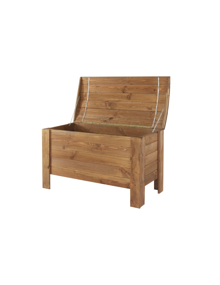 Regały - Skrzynia sosnowa z wiekiem kufer B16L 52x77x40 Brązowa - product b2b.wamar.biz 5