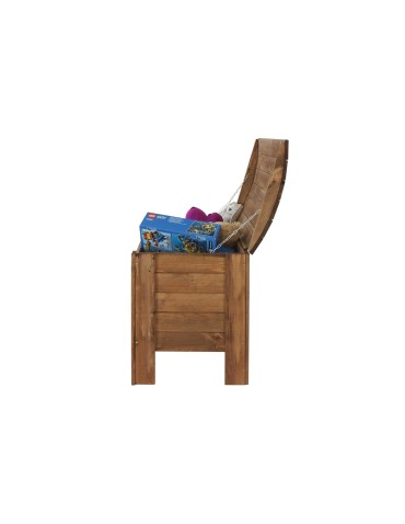 Regały - Skrzynia sosnowa z wiekiem kufer B16L 52x77x40 Brązowa - product 8