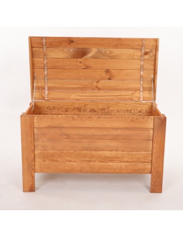 Regały - Skrzynia sosnowa z wiekiem kufer B16L 52x77x40 Olcha - product 4