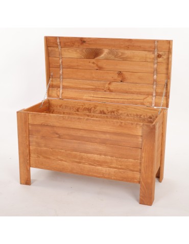 Regały - Skrzynia sosnowa z wiekiem kufer B16L 52x77x40 Olcha - product 6