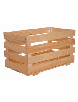 Skrzynia sosnowa skrzynka drewniana B08S 36x64x38 Naturalna