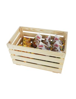 Skrzynia sosnowa skrzynka drewniana B08S 36x64x38 Naturalna - product 2