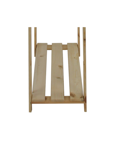 Półka prosta do regału serii B 2,4x80x26,5 cm Naturalna