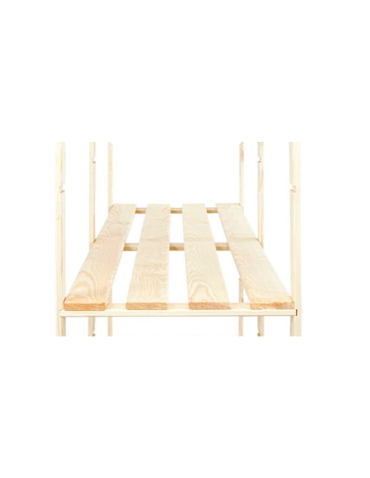 Półka prosta do regału serii B 2,4x170x36 cm Naturalna