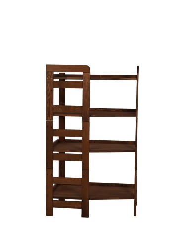 Regał Modułowy Wewnętrzny 120,8x72x44,8cm 4 Półki BERDO Brązowy - product 2