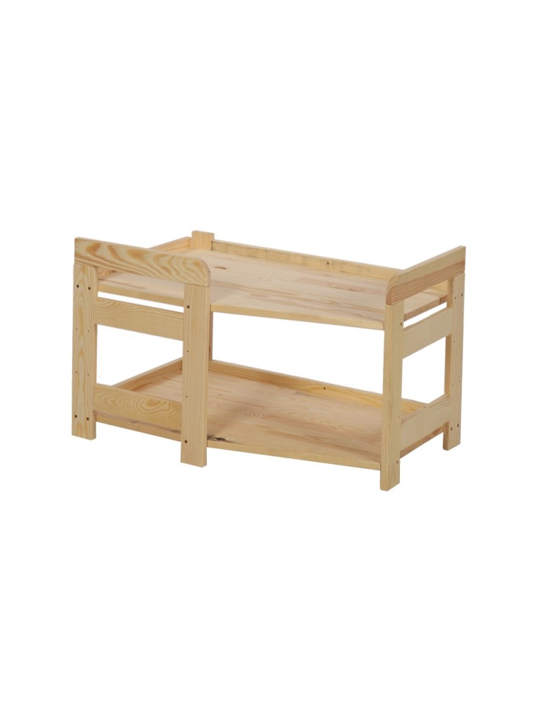 Regały - Regał Modułowy Wewnętrzny 44x72x44,8cm 2 Półki BERDO Surowy - product b2b.wamar.biz 2