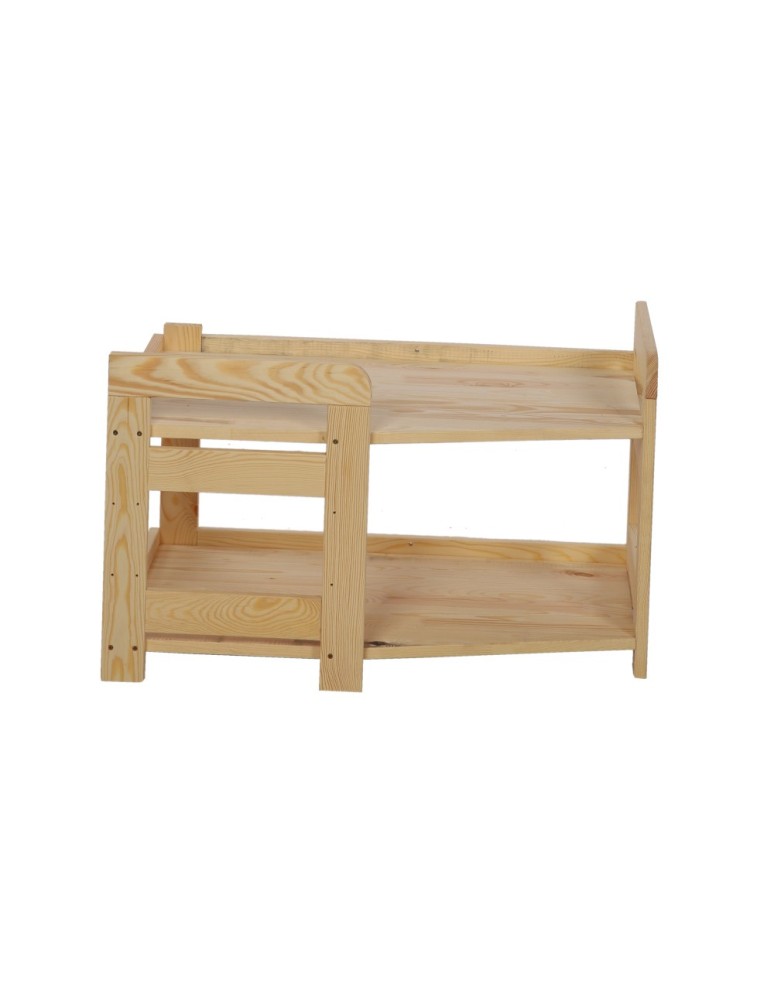 Regały - Regał Modułowy Wewnętrzny 44x72x44,8cm 2 Półki BERDO Surowy - product b2b.wamar.biz 3