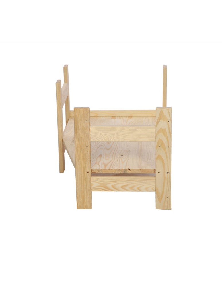 Regały - Moduł Nadstawka Wewnętrzna 38,4x72x44,8cm 1 Półka BERDO Surowy - product b2b.wamar.biz 2