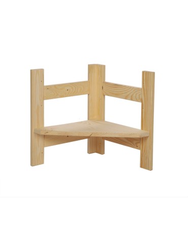 Moduł Nadstawka Narożna 38,4x34,4x34,4cm 1 Półka BERDO Surowy - product 2