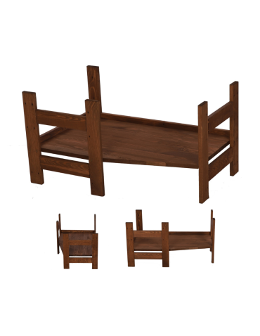 Moduł Nadstawka Wewnętrzna 38,4x72x44,8cm 1 Półka BERDO Brązowy