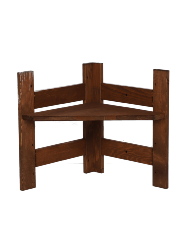 Moduł Nadstawka Narożna 38,4x34,4x34,4cm 1 Półka BERDO Brązowy