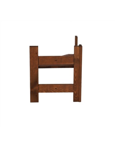 Regały - Moduł Nadstawka Narożna 38,4x34,4x34,4cm 1 Półka BERDO Brązowy - product 3