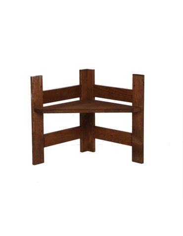 Regały - Moduł Nadstawka Narożna 38,4x34,4x34,4cm 1 Półka BERDO Brązowy - product 4