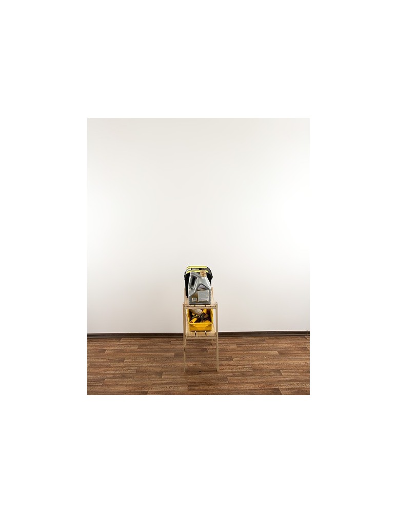 Regały - MAXI Surowy Regał Drewniany 64x80x30 cm 2 Półki ażurowe - product b2b.wamar.biz 3