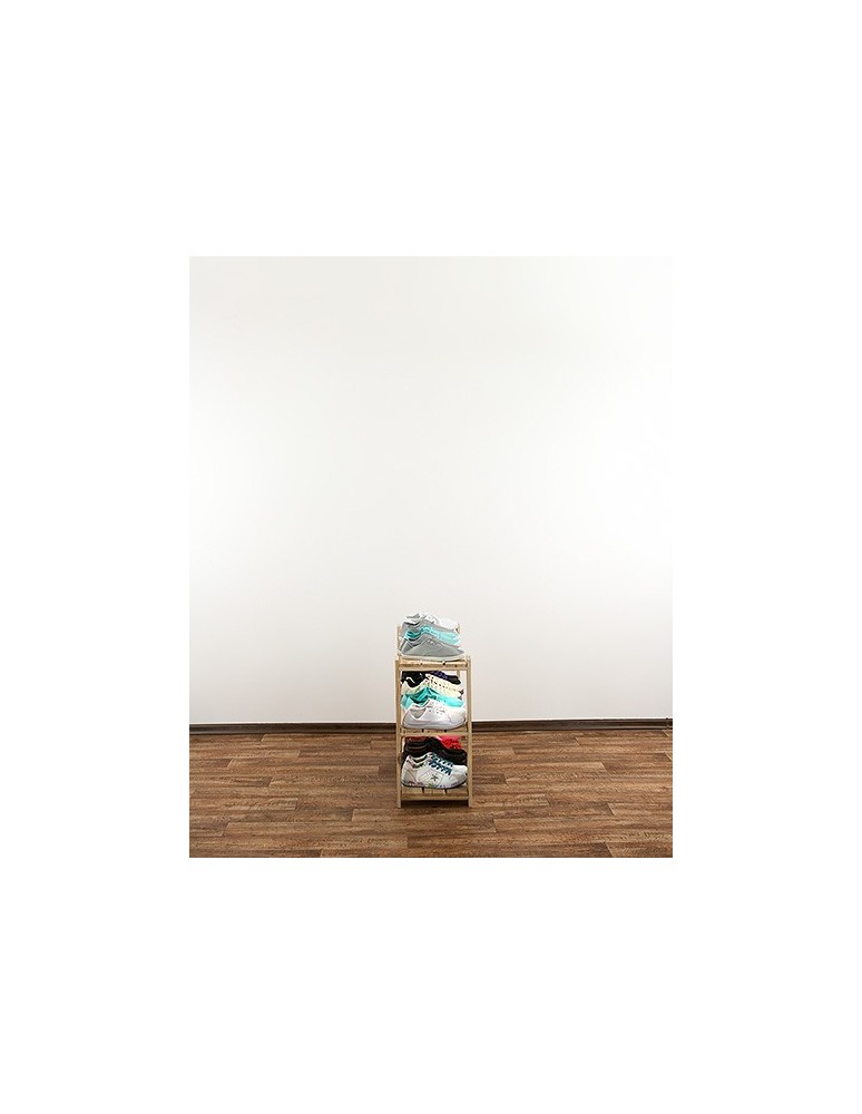 Regały - MAXI Surowy Regał Drewniany 64x80x30 cm 3 Półki ażurowe - product b2b.wamar.biz 9