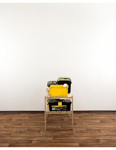 Regały - MAXI Surowy Regał Drewniany 64x80x50 cm 2 Półki ażurowe - produkt 7