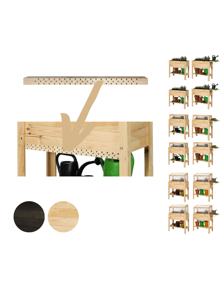 Miniszklarnie i Inspekty - Domek dla owadów do ziołownika OBL - Naturalny - product b2b.wamar.biz 1