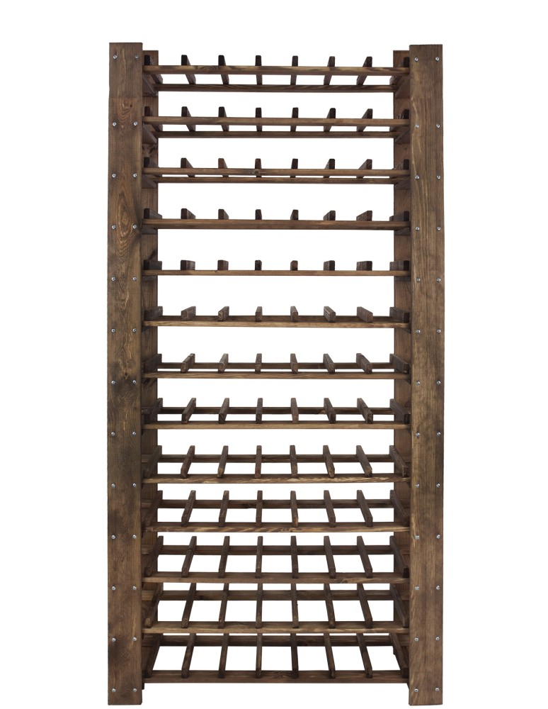 Strona główna - Regał Drewniany na 91 butelek 166,4x80x30 cm Brązowy - product b2b.wamar.biz 3