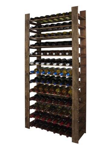 Strona główna - Regał Drewniany na 91 butelek 166,4x80x30 cm Brązowy - product 6