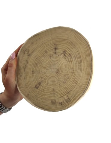 Okorowany Plaster Akacji 15-20 cm/ gr. 2 cm/ Szlifowany