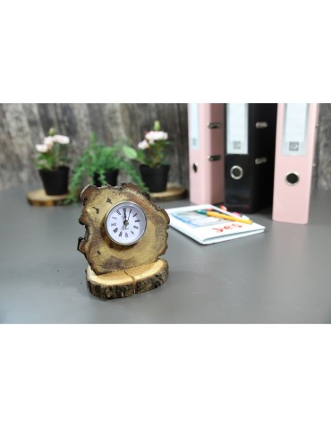 Zegary i Stacje Pogodowe - Zegary Stojący Meblowy /Dąb z Korą/ Unikat 153804 - produkt 4