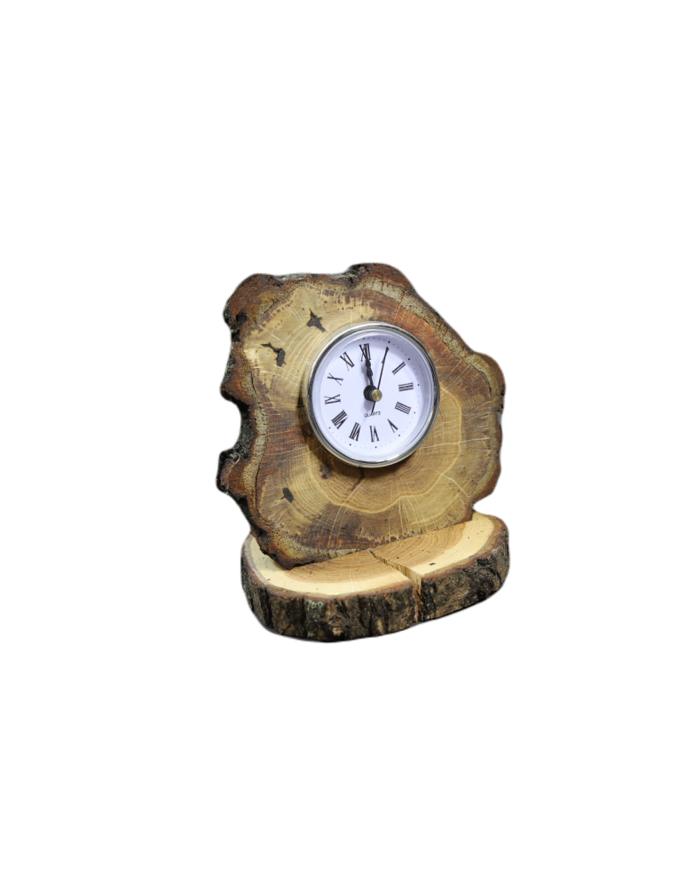 Zegary i Stacje Pogodowe - Zegary Stojący Meblowy /Dąb z Korą/ Unikat 153804 - produkt b2b.wamar.biz 6