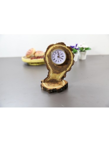 Zegary i Stacje Pogodowe - Zegar Stojący w Stylu Retro /Akacjowy/ Unikat 153922 - product 3