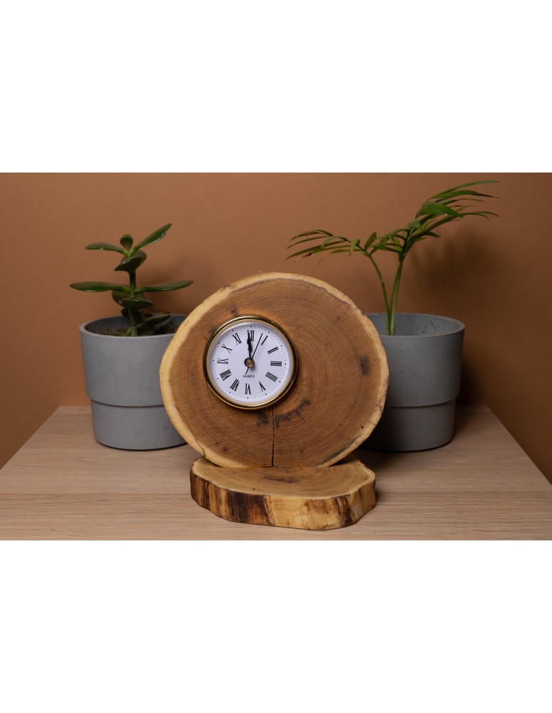 Zegary i Stacje Pogodowe - Zegar Stojący do Sypialni /Akacja bez Kory - product b2b.wamar.biz 3