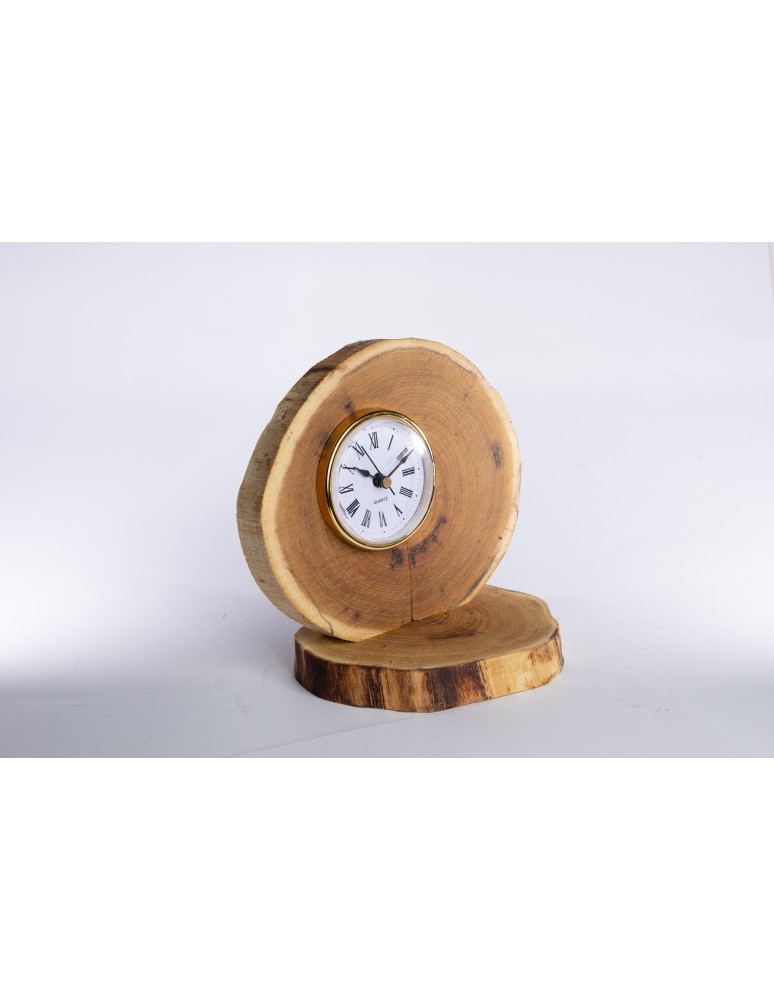 Zegary i Stacje Pogodowe - Zegar Stojący do Sypialni /Akacja bez Kory - product b2b.wamar.biz 4