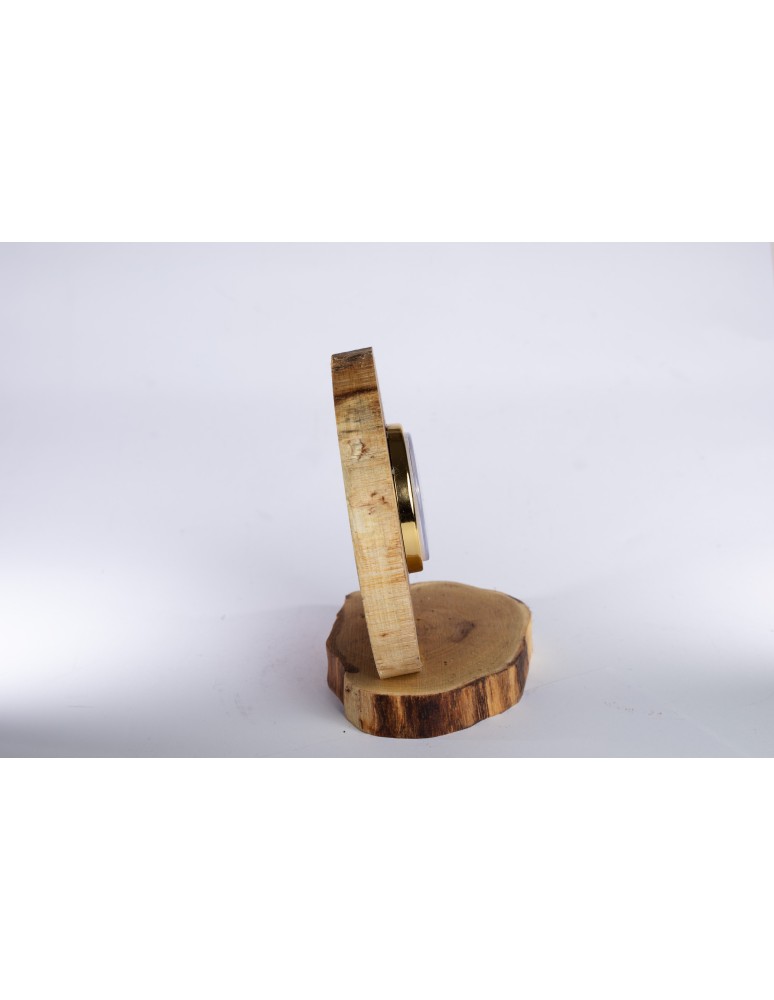 Zegary i Stacje Pogodowe - Zegar Stojący do Sypialni /Akacja bez Kory - product b2b.wamar.biz 5