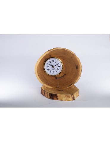 Zegary i Stacje Pogodowe - Zegar Stojący do Sypialni /Akacja bez Kory - product 7