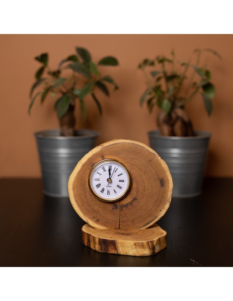 Zegary i Stacje Pogodowe - Zegar Stojący do Sypialni /Akacja bez Kory - product b2b.wamar.biz 8