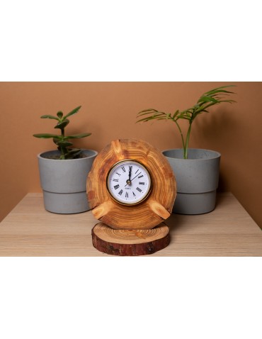 Zegar Stojący Kominkowy /Modrzew bez kory - product 2
