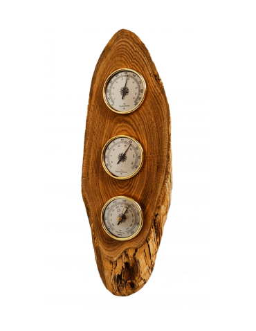 Drewniana Analogowa Stacja Pogodowa Higrometr/Barometr/Termometr - product 2