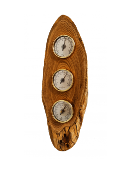 Drewniana Analogowa Stacja Pogodowa Higrometr/Barometr/Termometr - product 2