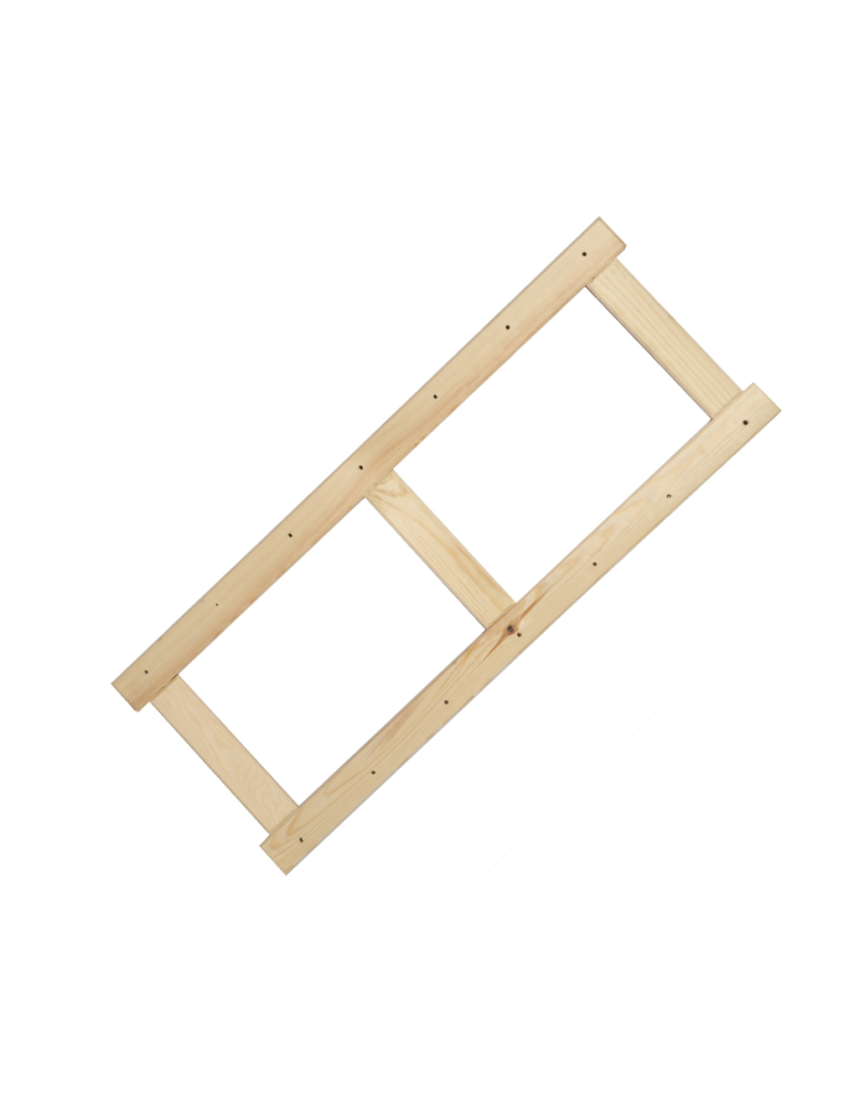 Regały - Bok do regału drewnianego LSR ramka noga 85,8 cm Naturalny - product b2b.wamar.biz 1