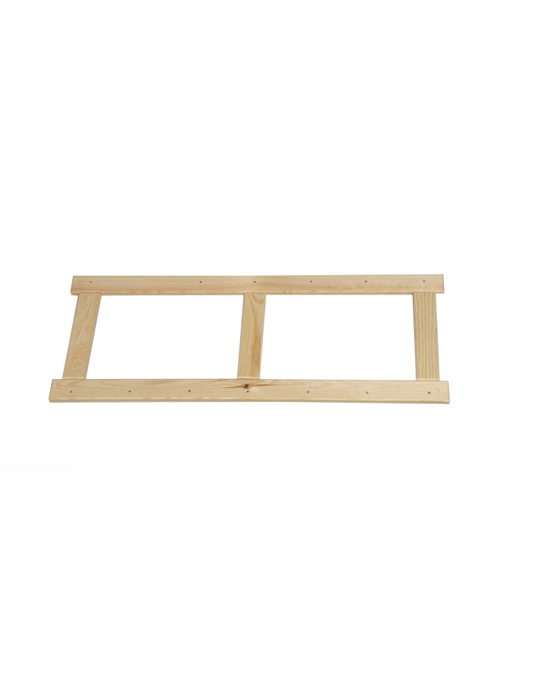 Regały - Bok do regału drewnianego LSR ramka noga 85,8 cm Naturalny - product b2b.wamar.biz 2