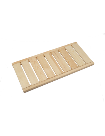 Półka prosta 2 szt do regału drewnianego LSR Naturalny - product 2