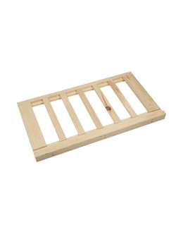 Półka na skrzynki do regału drewnianego LSR Naturalny - product 2