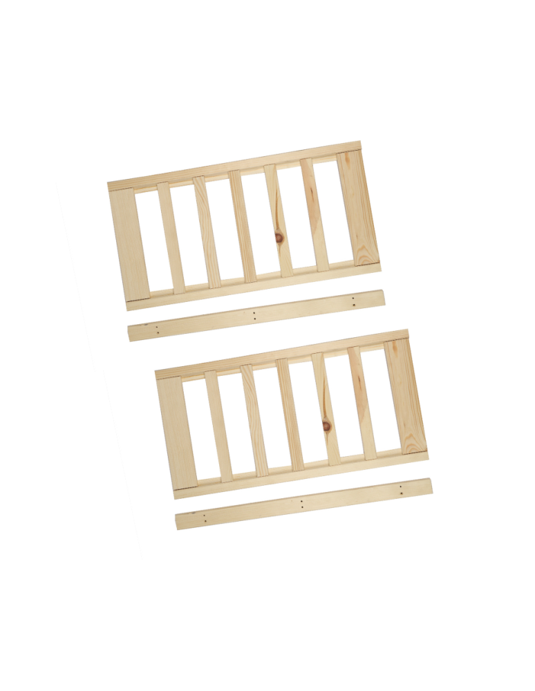 Regały - Półka 2 szt na skrzynki do regału drewnianego LSR Naturalny - product b2b.wamar.biz 2