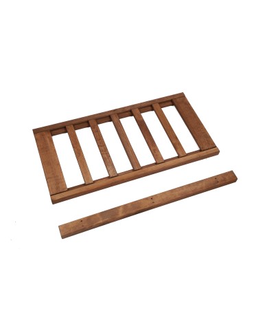 Regały - Półka na skrzynki do regału drewnianego LSR Brązowy - product 3