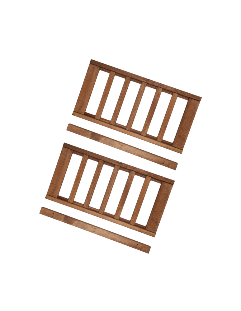 Regały - Półka 2 szt na skrzynki do regału drewnianego LSR Brązowy - product b2b.wamar.biz 2