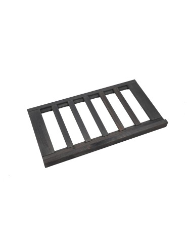 Regały - Półka na skrzynki do regału drewnianego LSR Szary - product 3