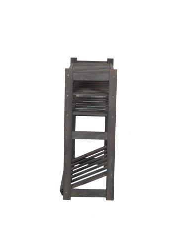 Regał drewniany do spiżarni LSR P1W2S1 Szary - produkt 2