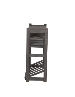 Regał drewniany do spiżarni LSR P1W2S1 Szary - product 2