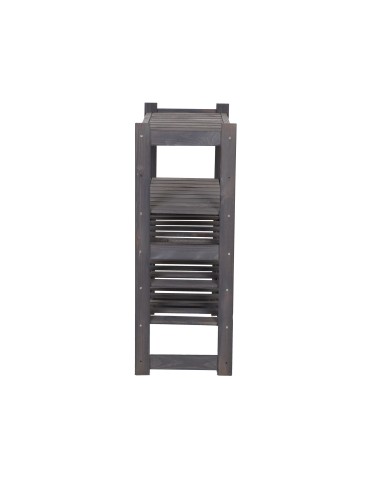 Regały - Regał drewniany do spiżarni LSR P2W3S0 Szary - product 3