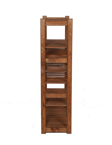 Regał drewniany do spiżarni LSR P4W3S0 Brązowy - produkt 2