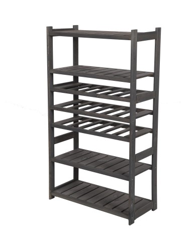 Regał drewniany do spiżarni LSR P4W3S0 Szary - product 2